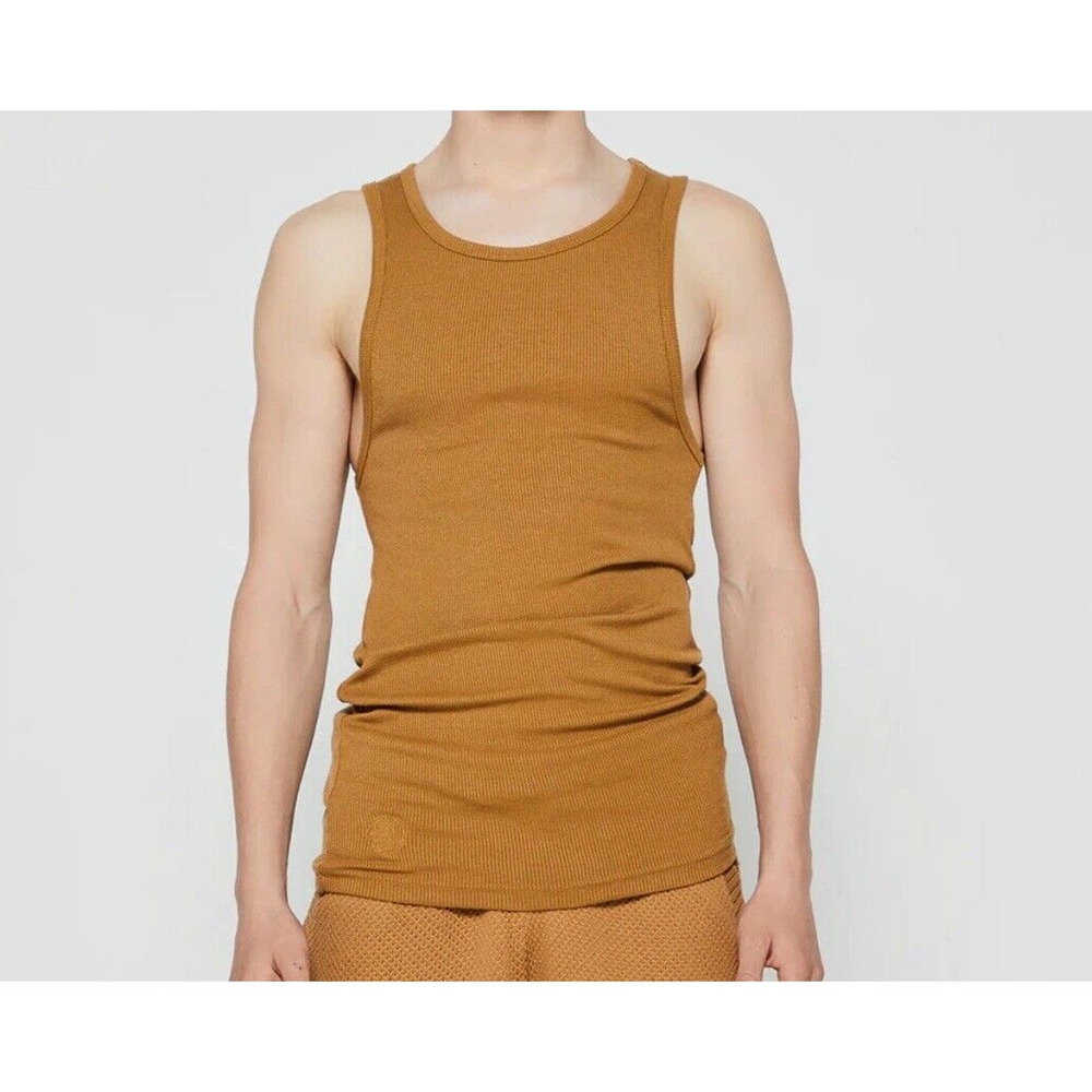 Brand New Honor The Gift Tank Size Medium Russell Westbrook Crest‎ Khaki Brown
